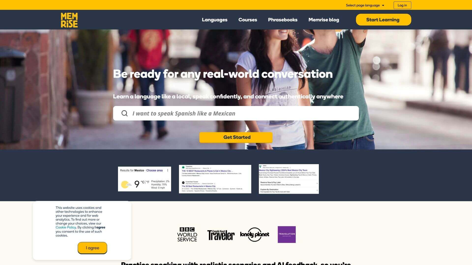 Memrise screenshot