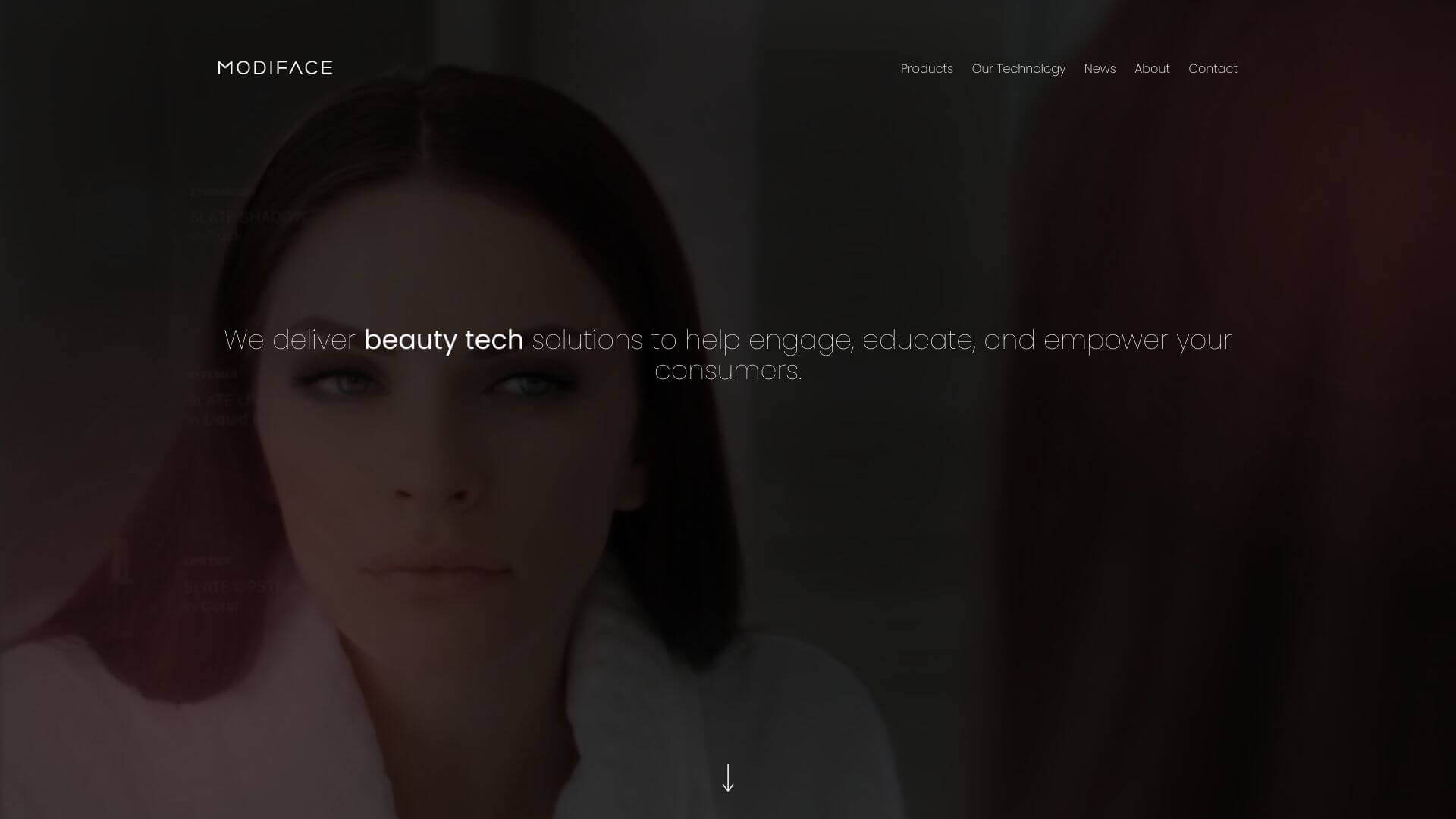 ModiFace screenshot