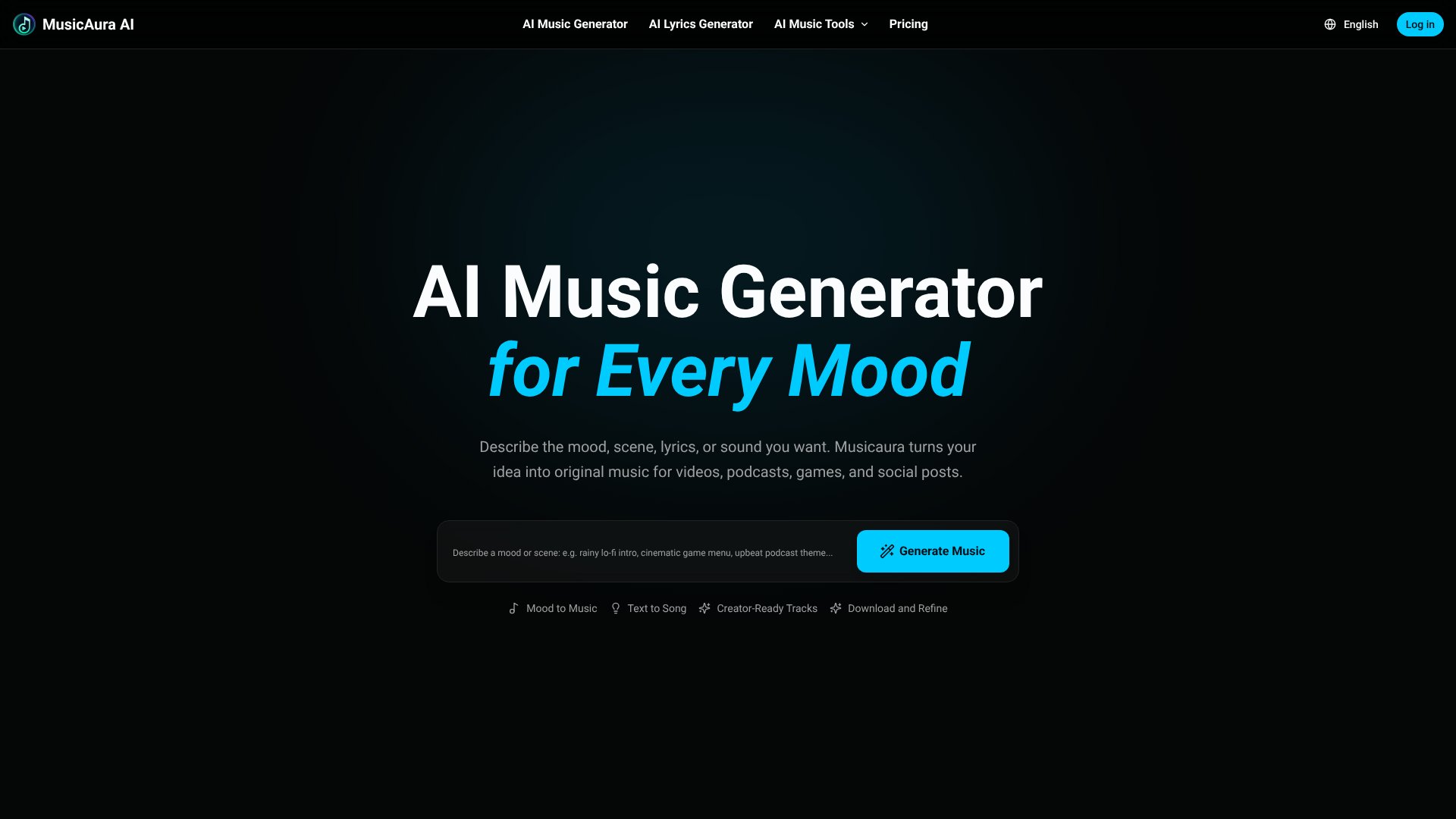 MusicAura AI screenshot