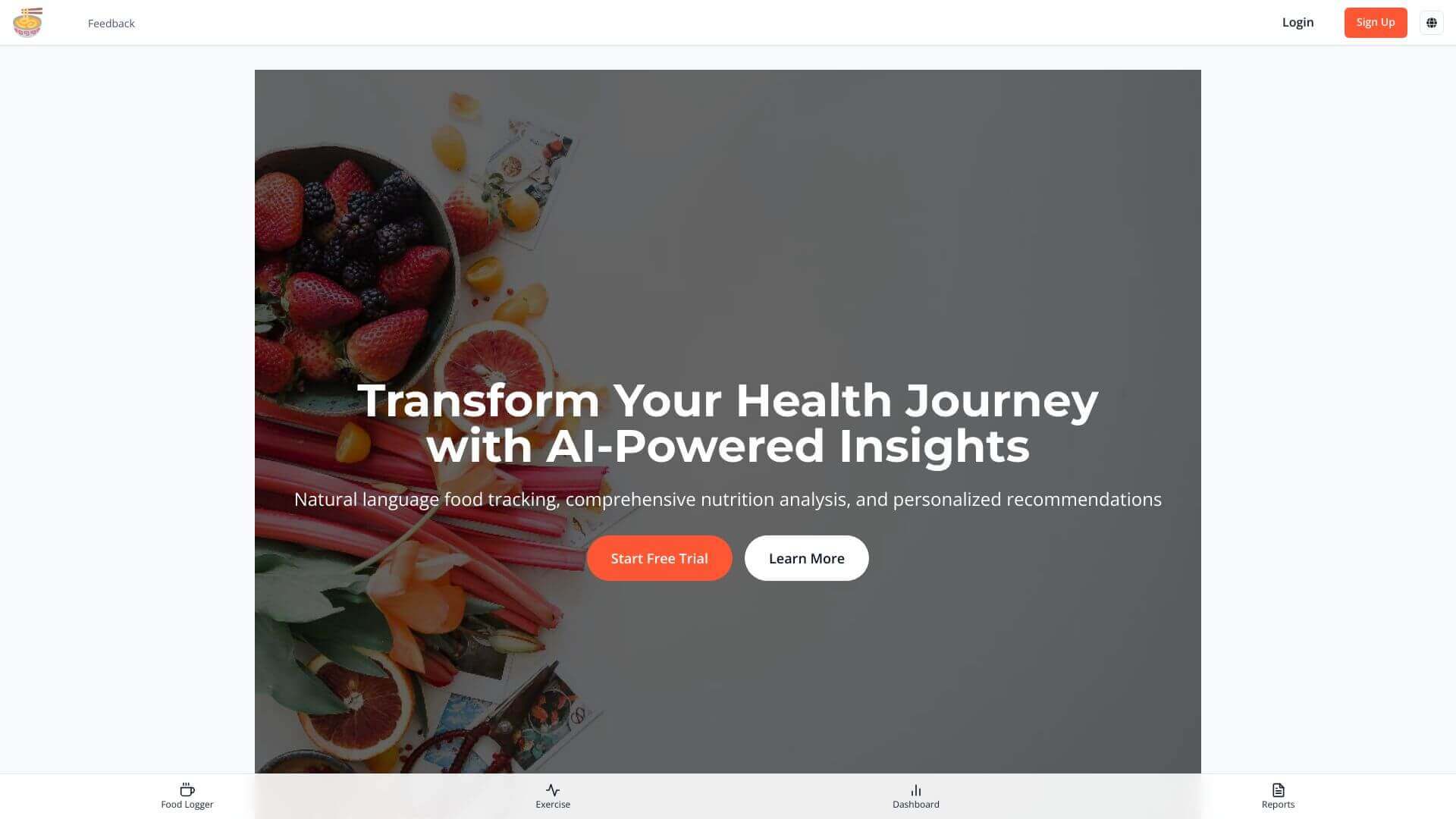 MyLog-food screenshot
