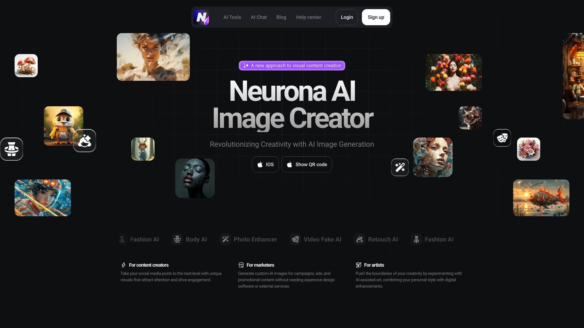 Neurona AI Image Creator screenshot