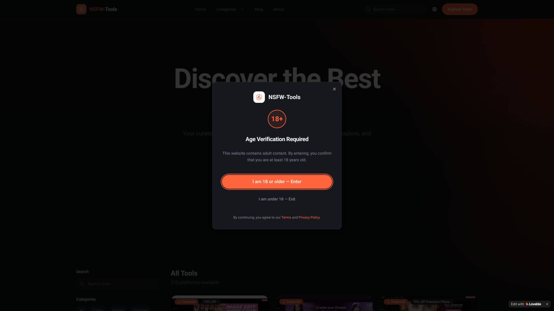 NSFW-Tools screenshot