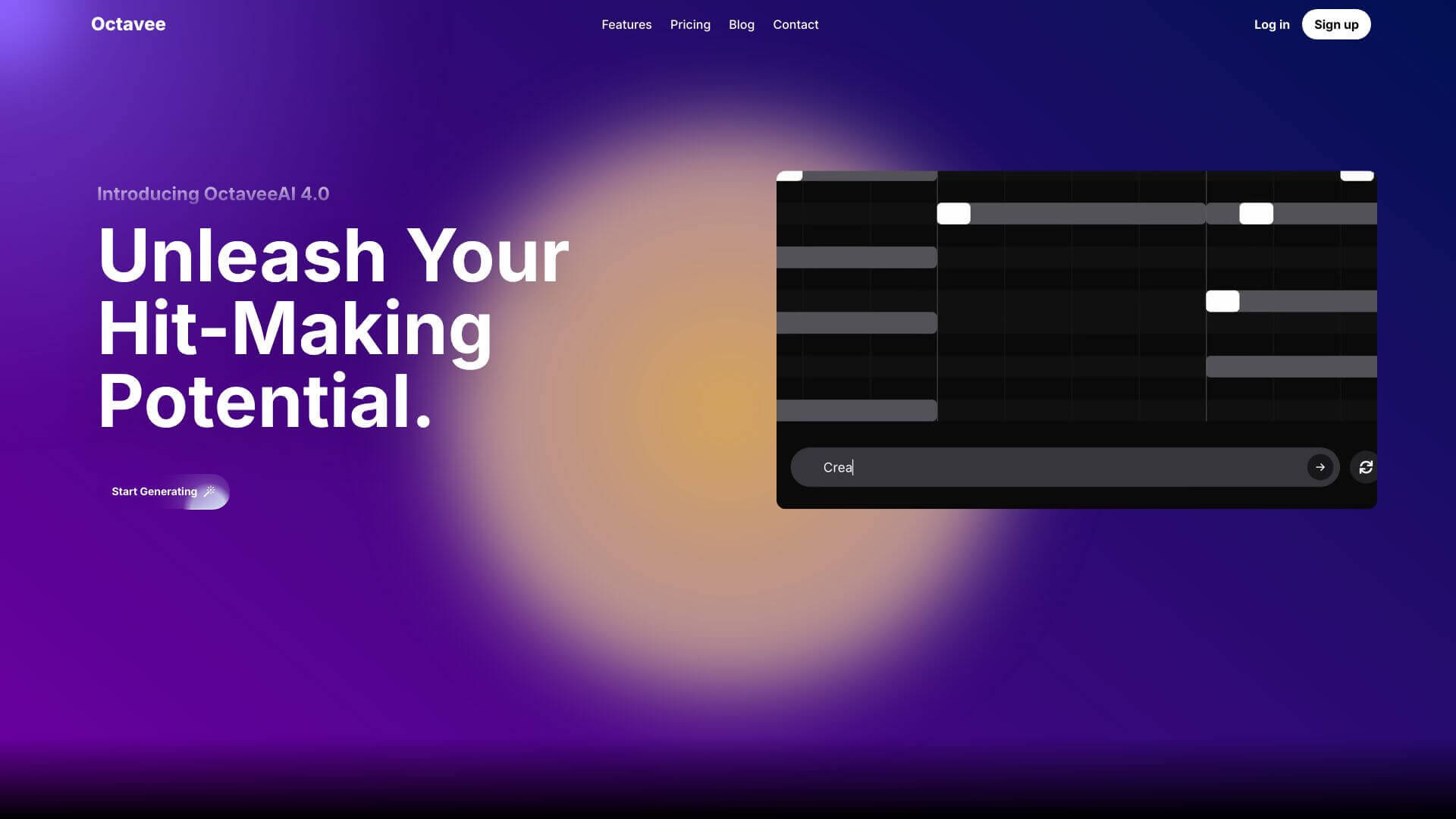Octavee screenshot