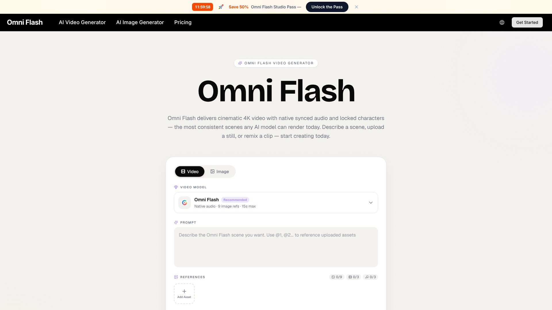 Omni Flash screenshot