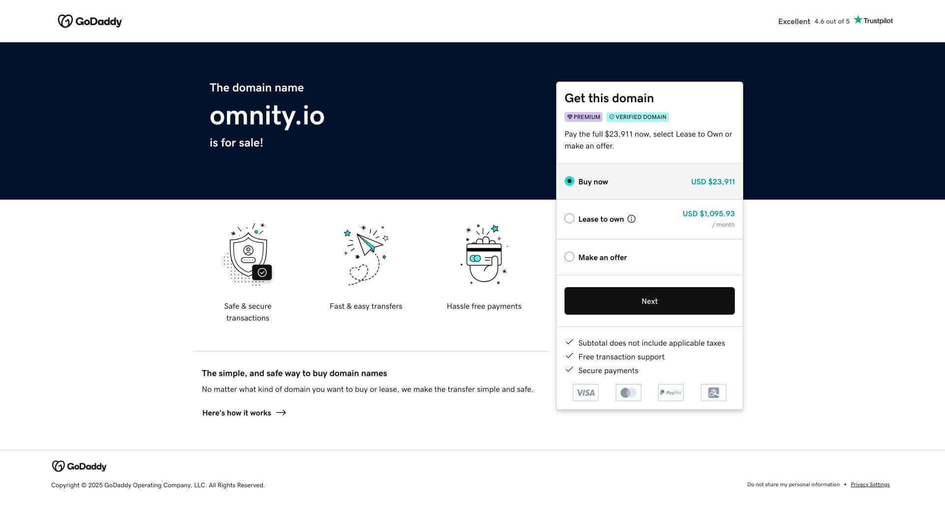 Omnity screenshot