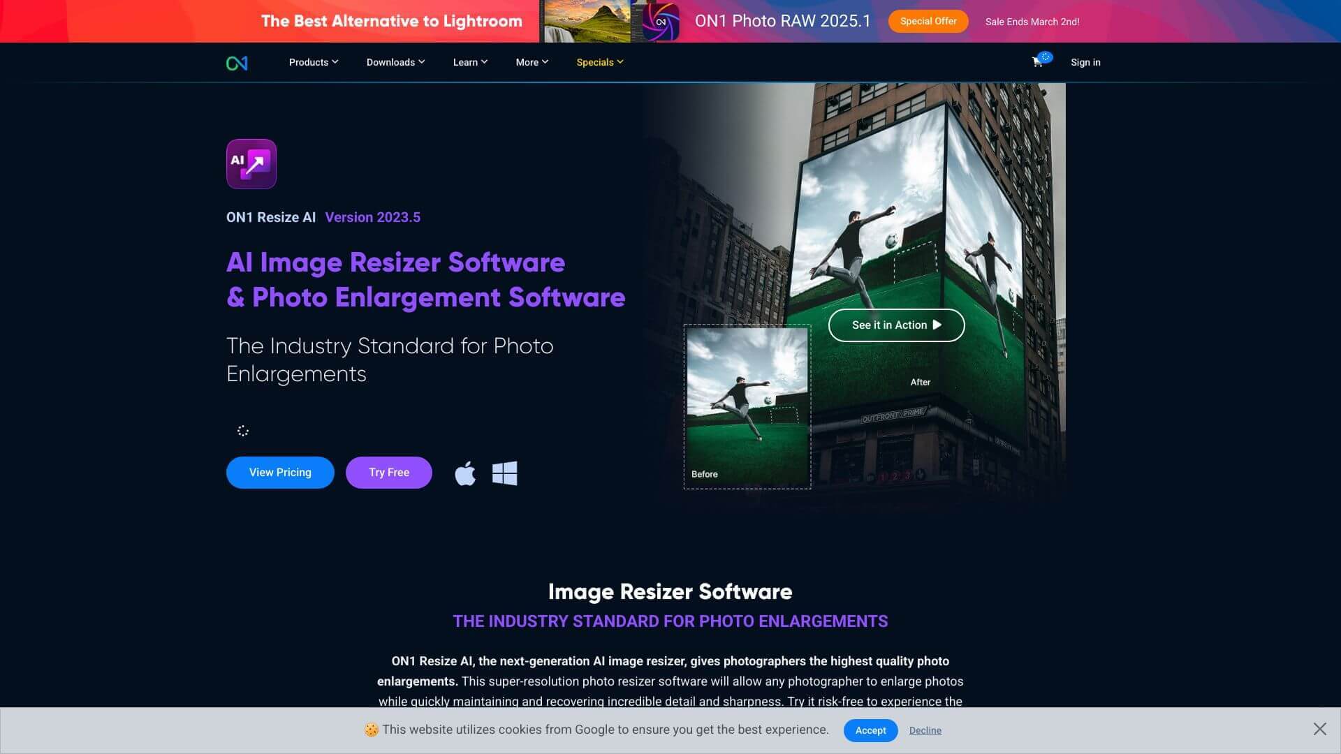 ON1 Resize AI screenshot