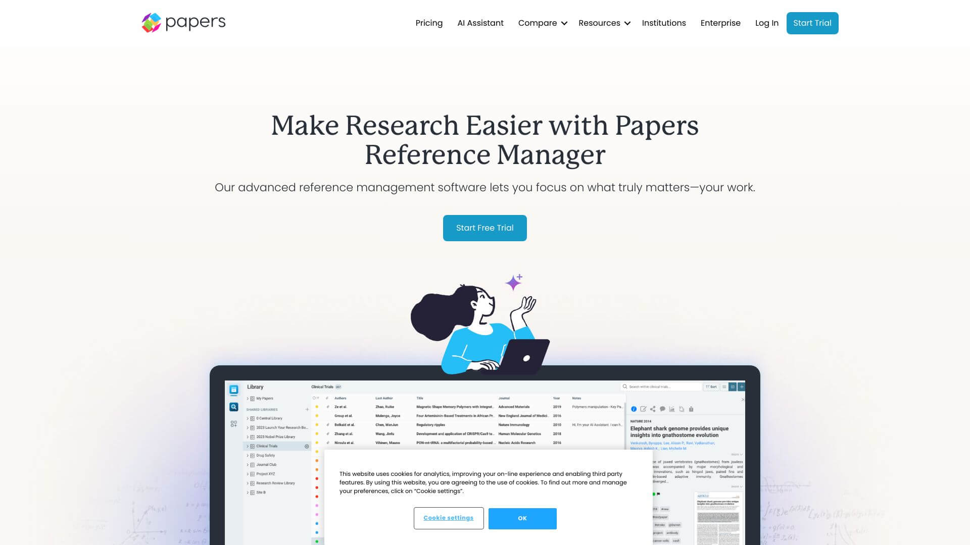 Papers screenshot
