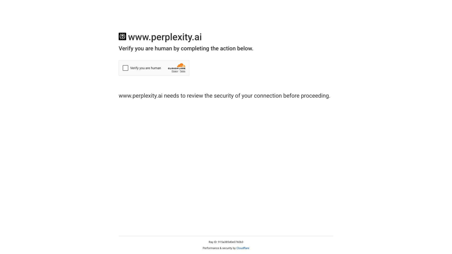 Perplexity Shopping screenshot