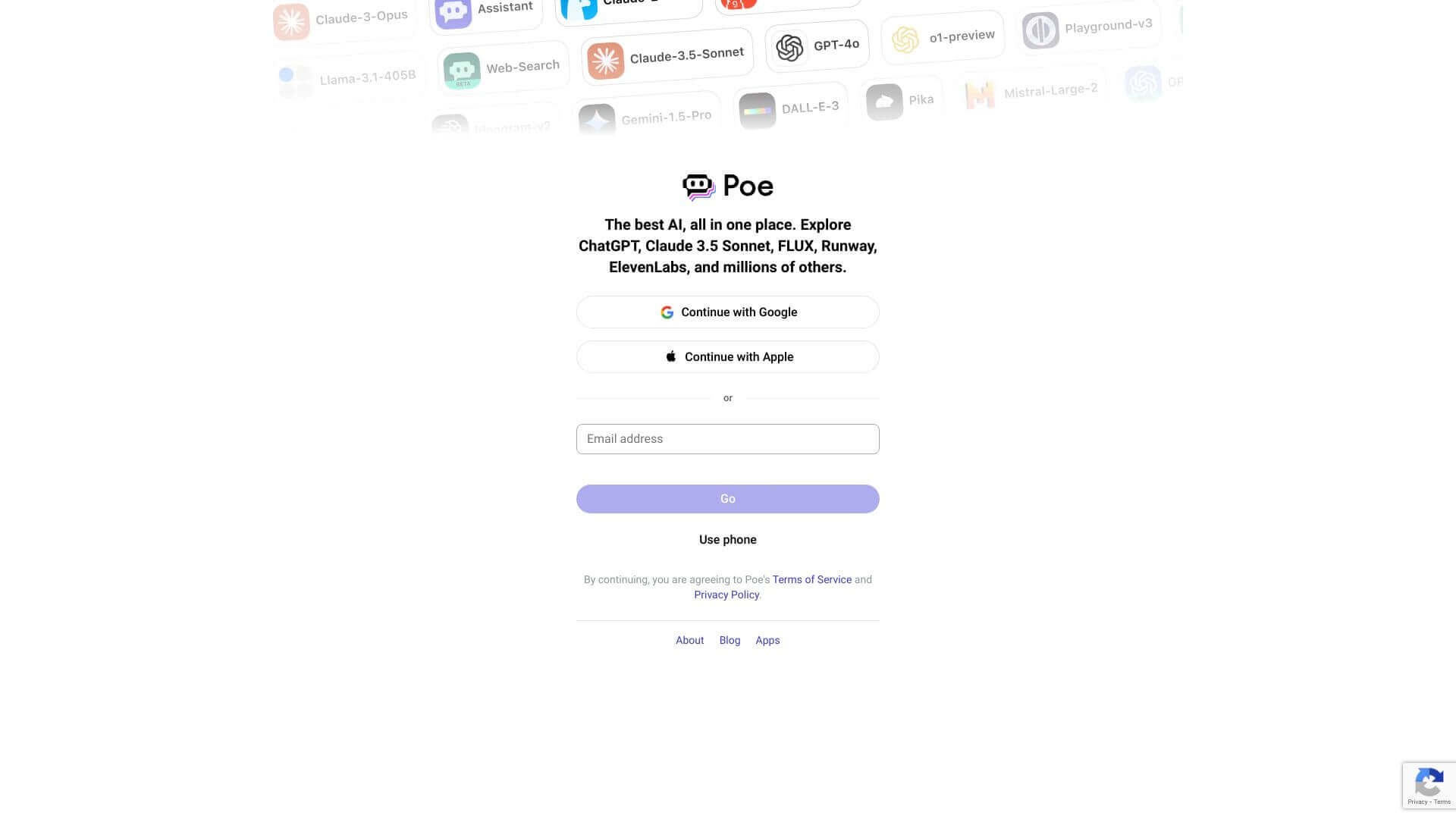 Poe screenshot