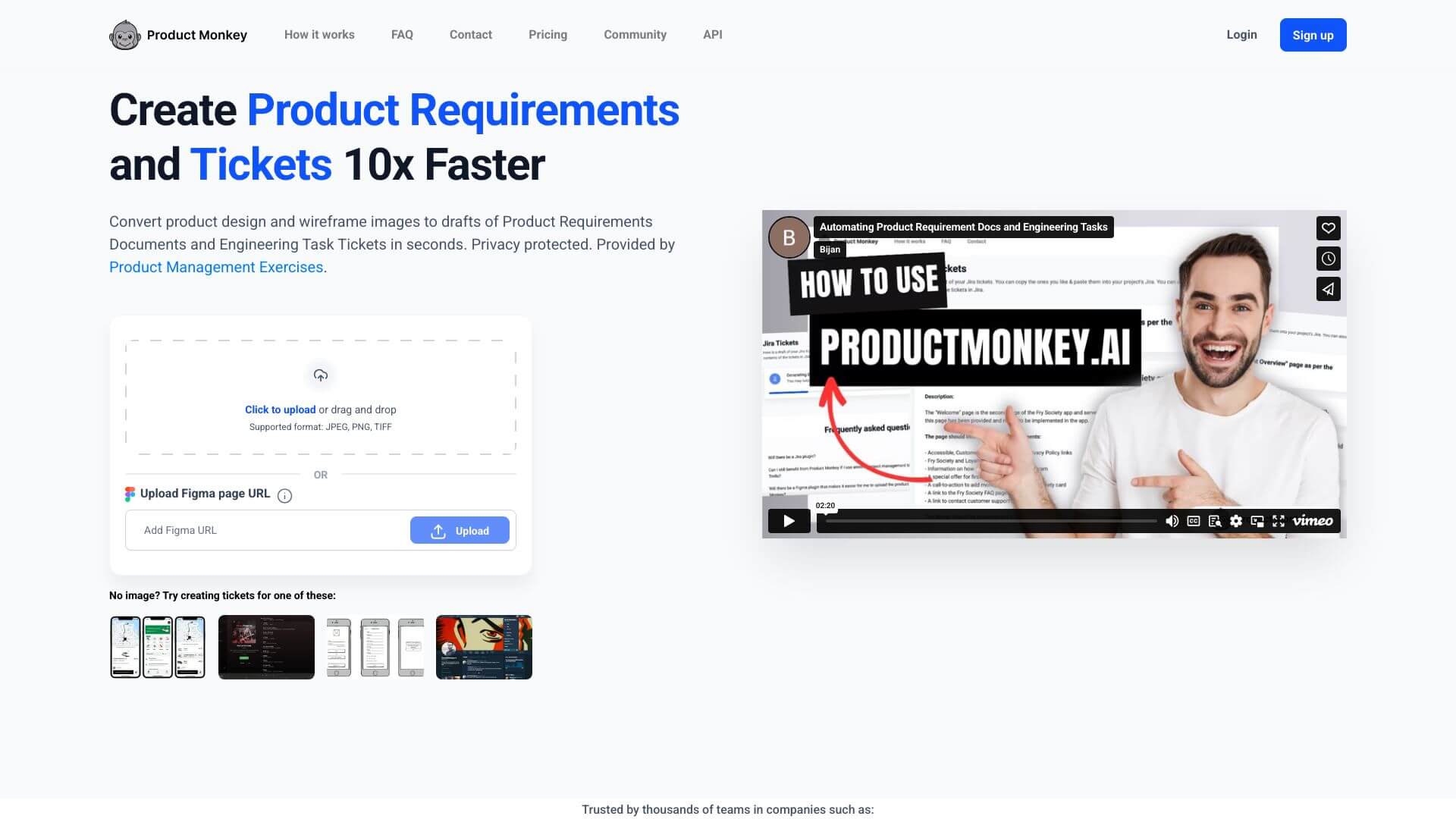Product Monkey AI screenshot