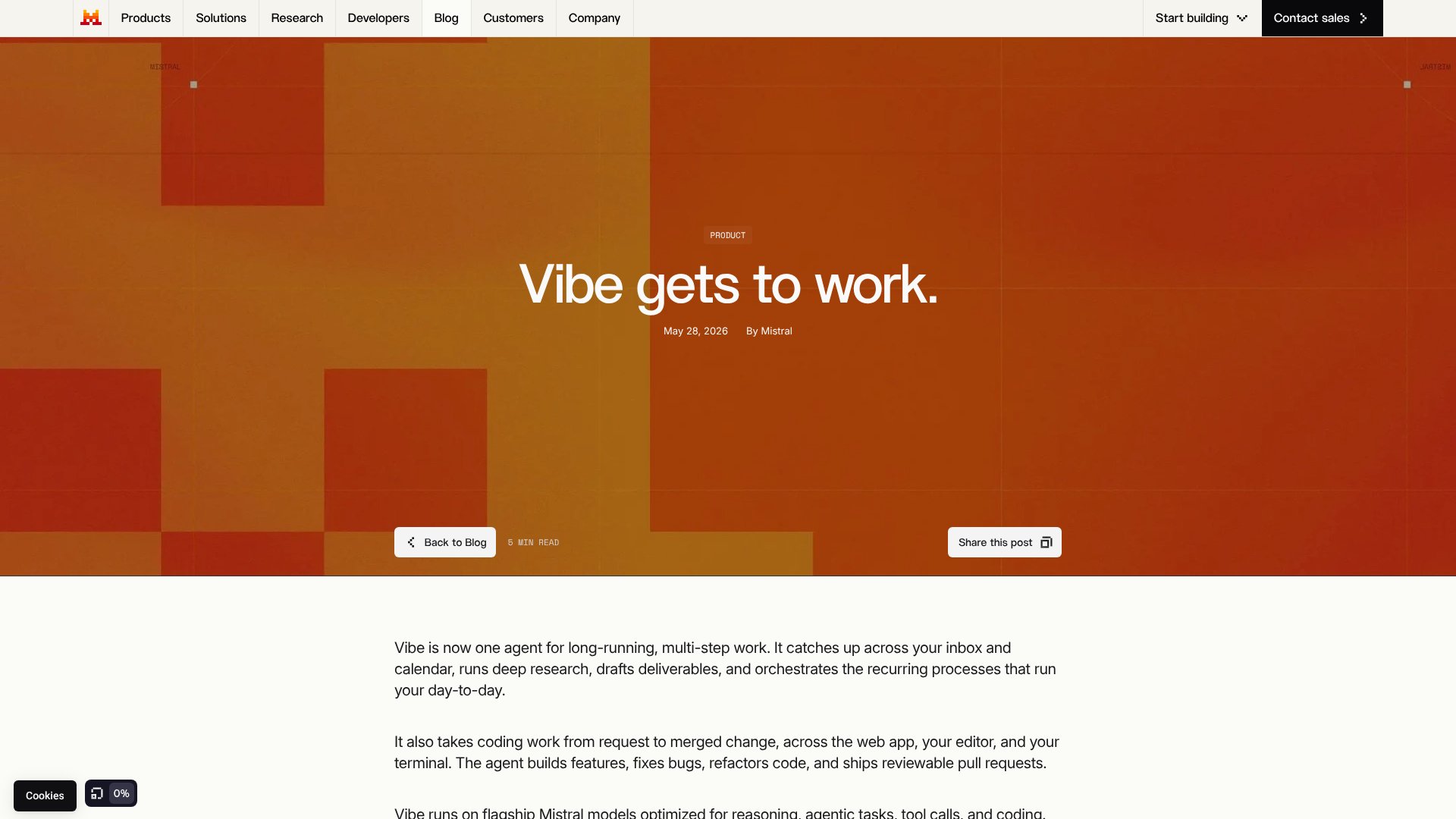 Product Vibe screenshot