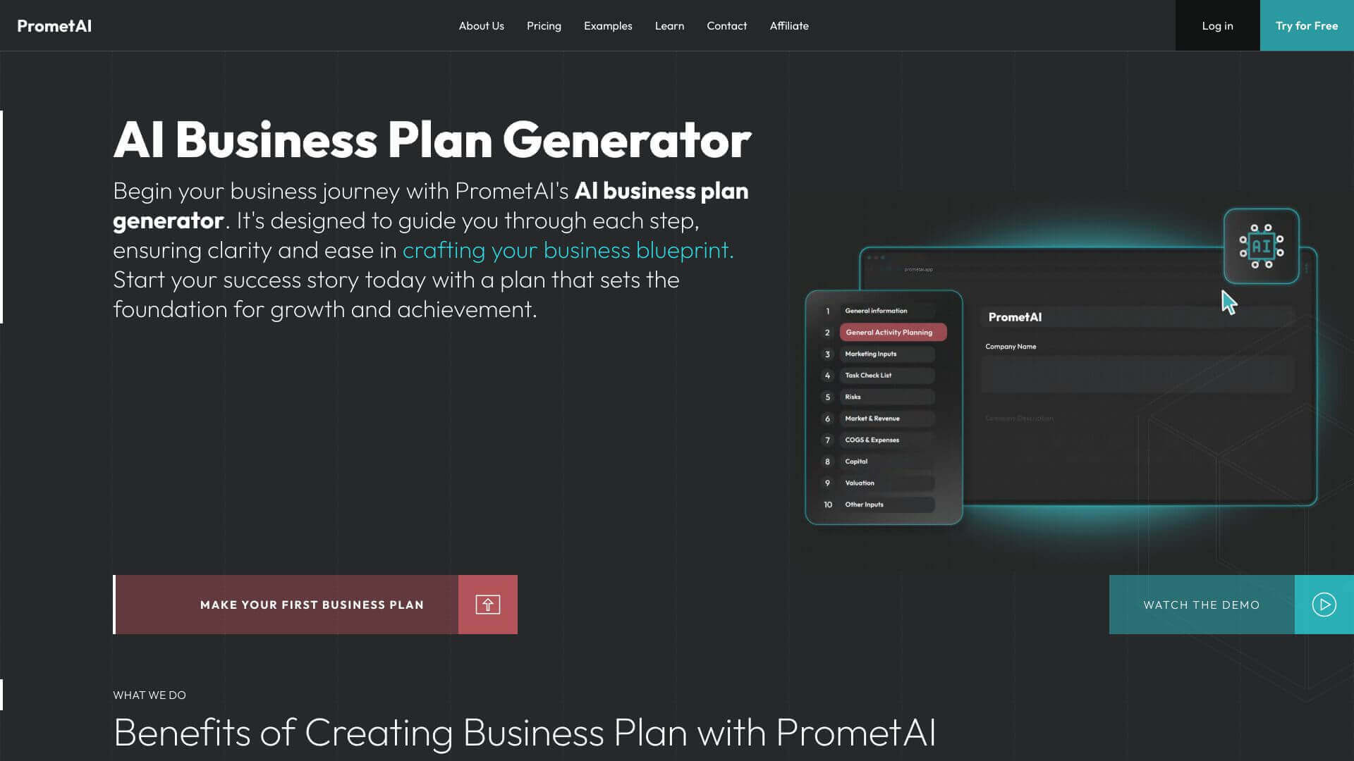 PrometAI screenshot
