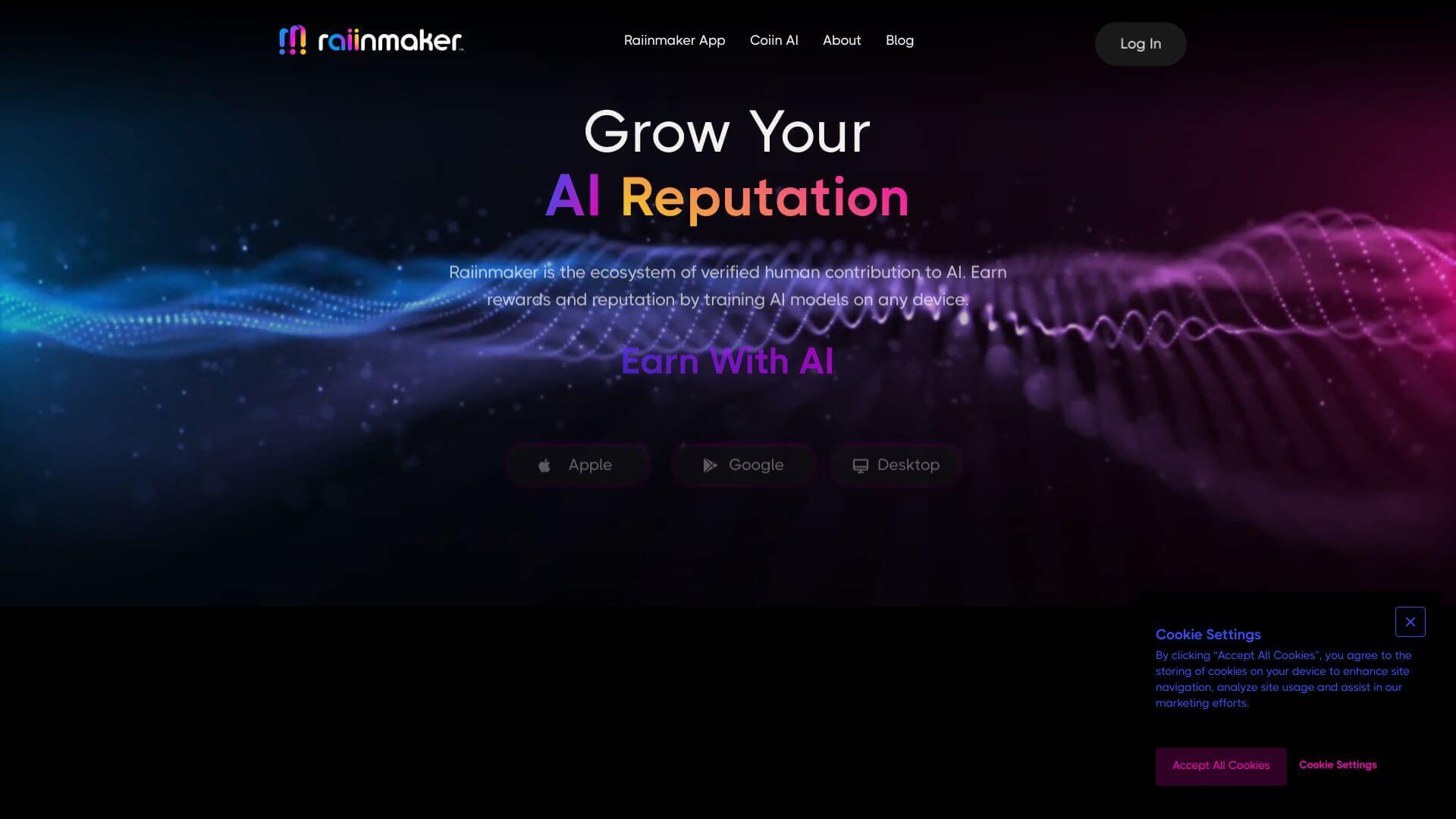 Raiinmaker screenshot