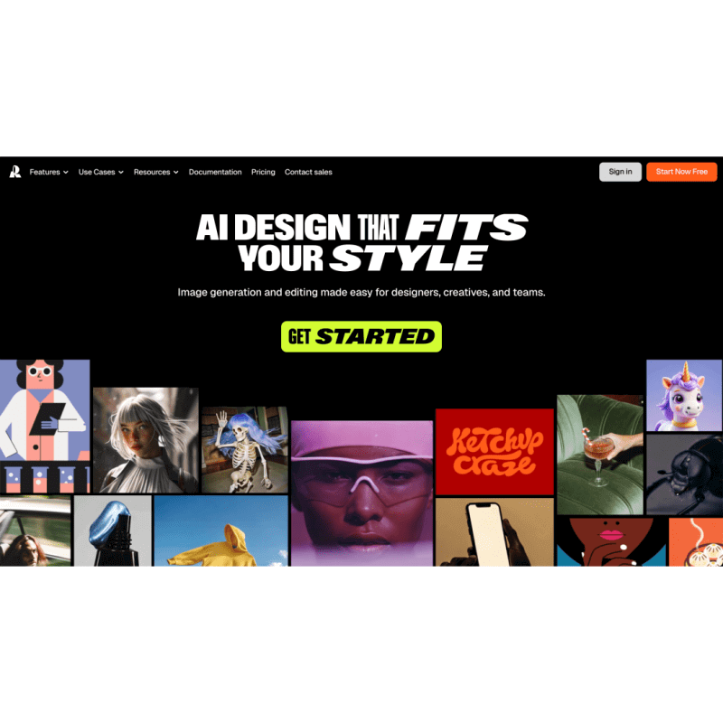 Recraft V3 screenshot