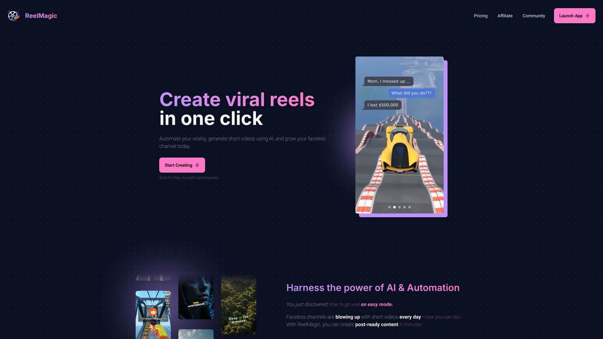 ReelMagic screenshot