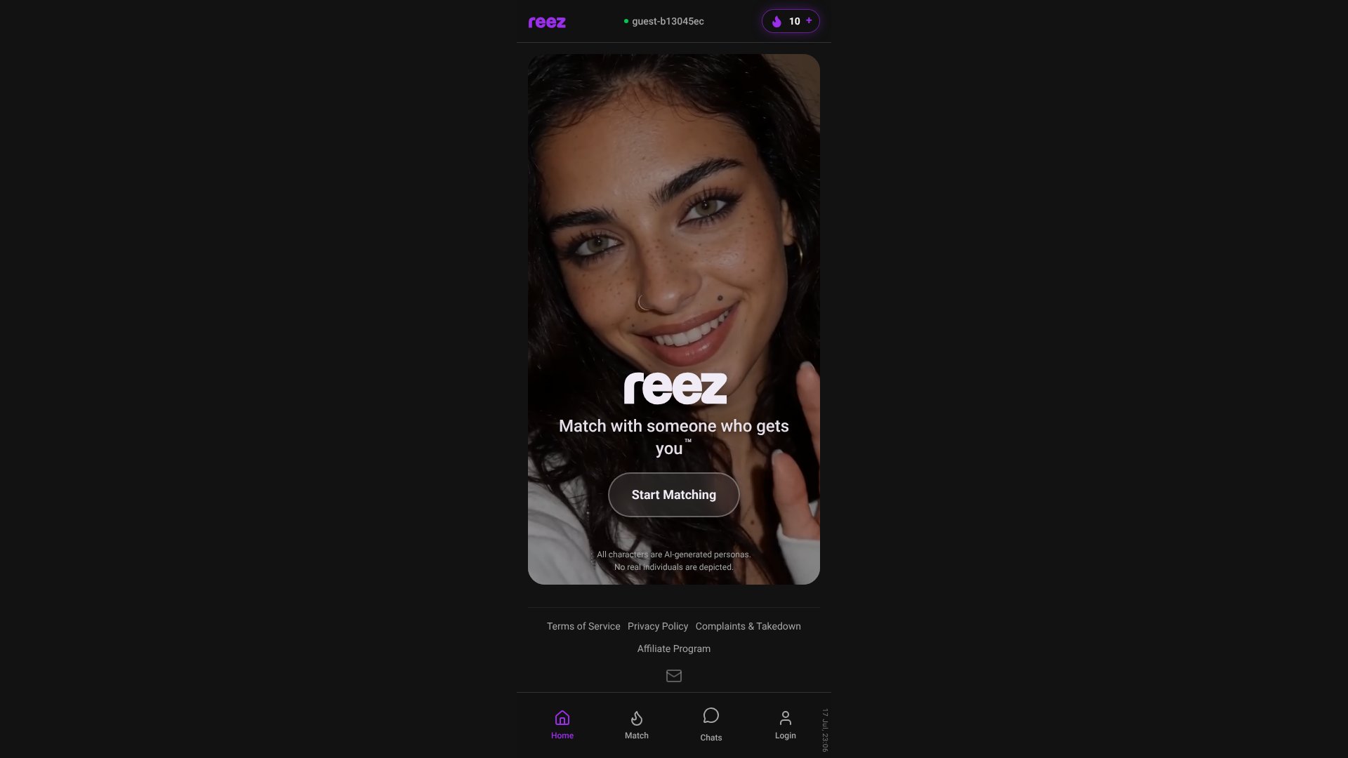 Reez screenshot