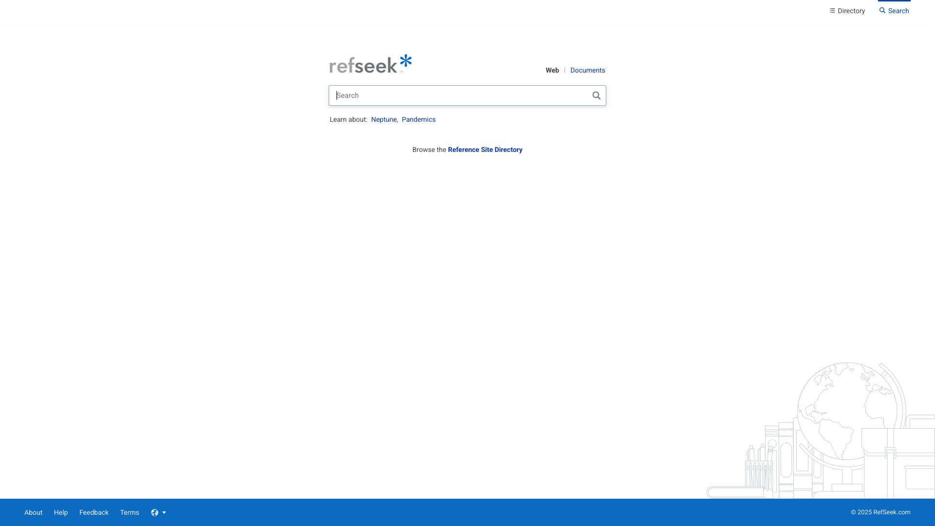 RefSeek screenshot