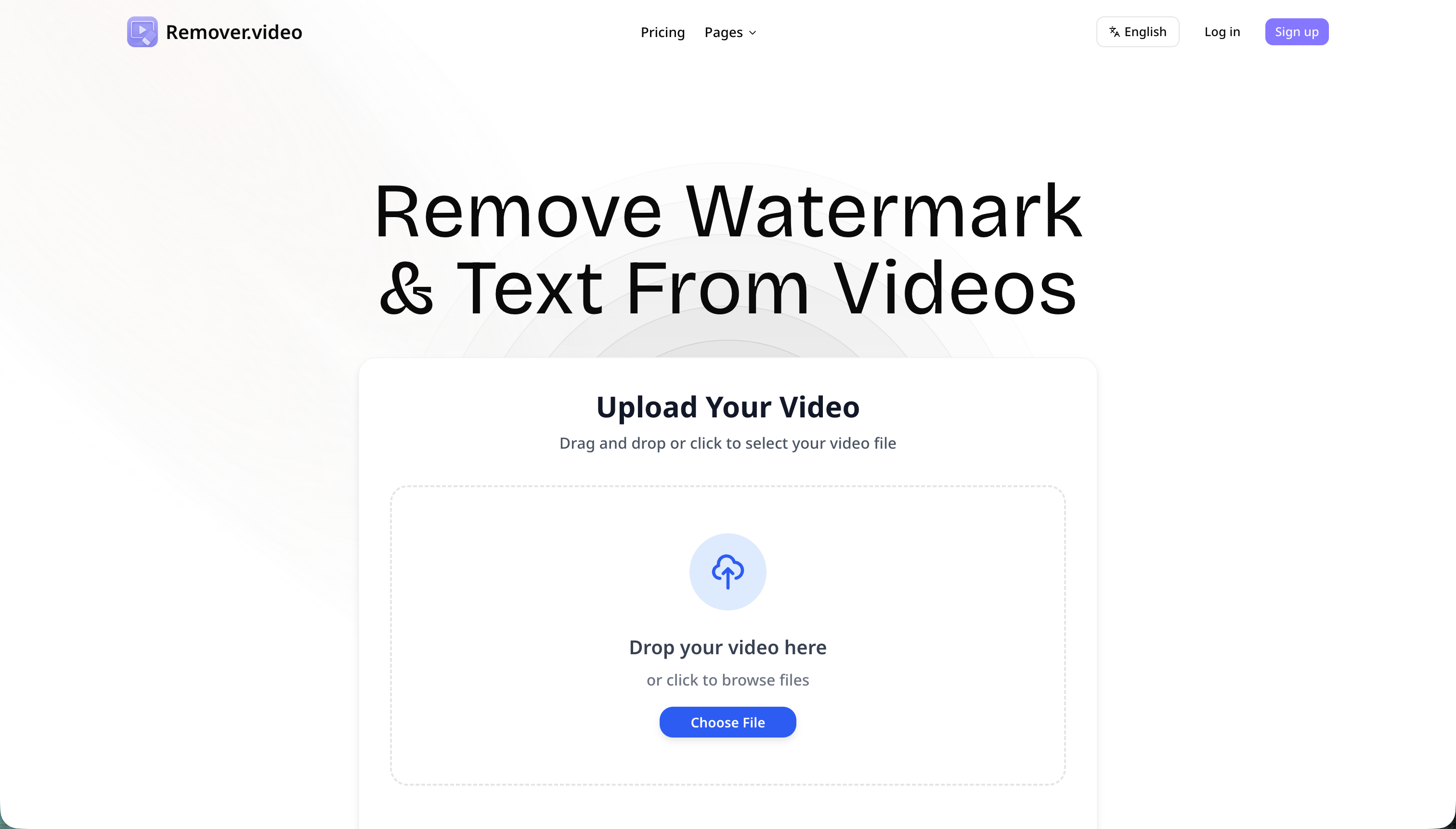 Remover.video screenshot