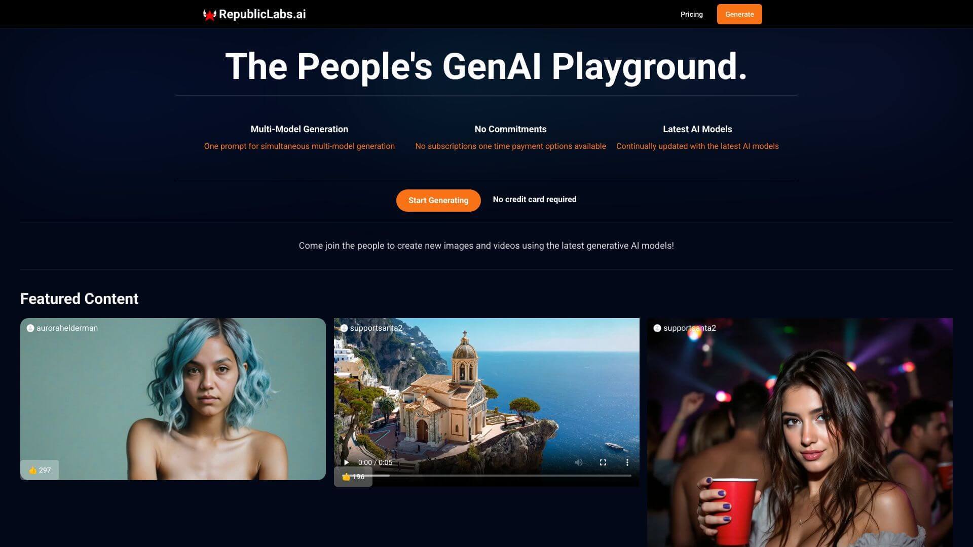 Republic Labs AI screenshot