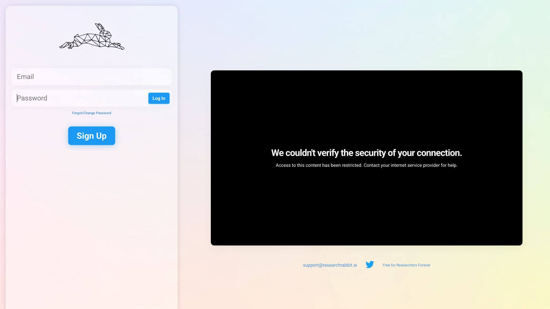 Research Rabbit screenshot