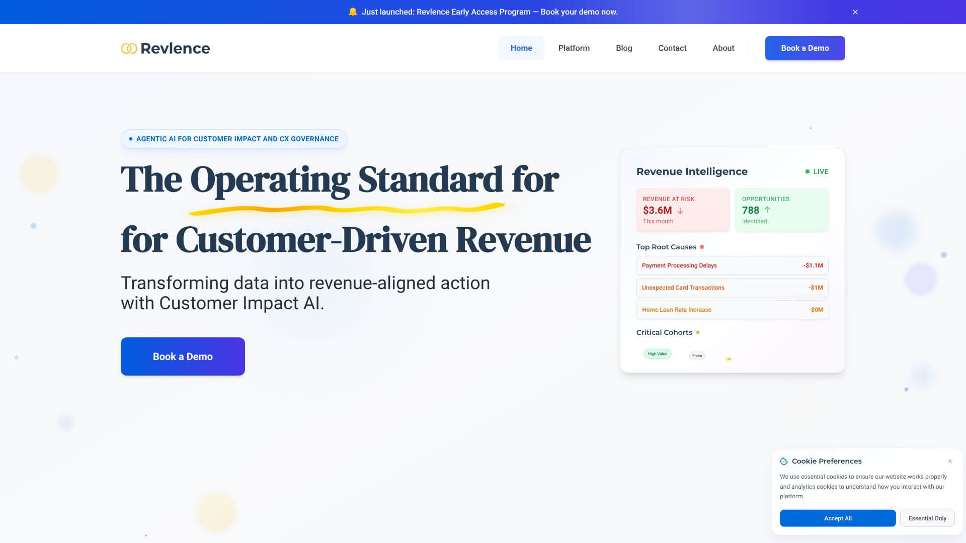 Revlence screenshot
