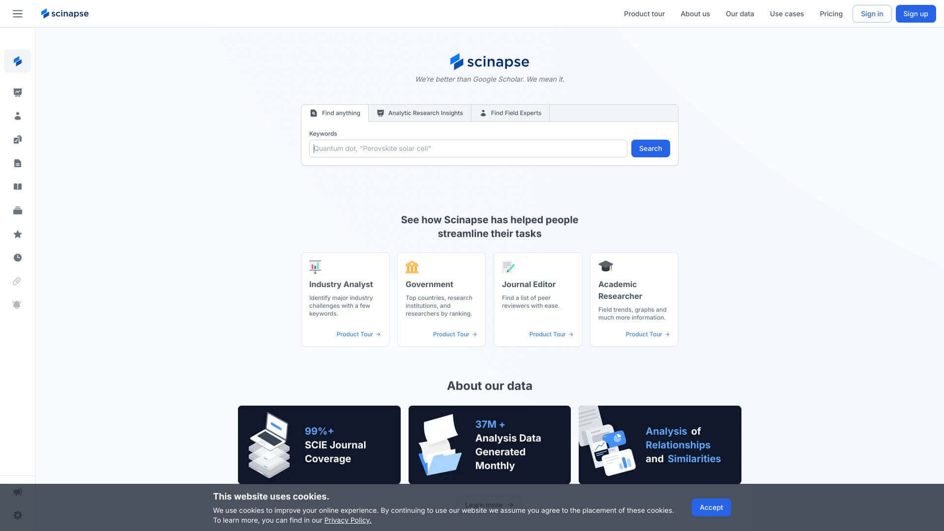 Scinapse screenshot