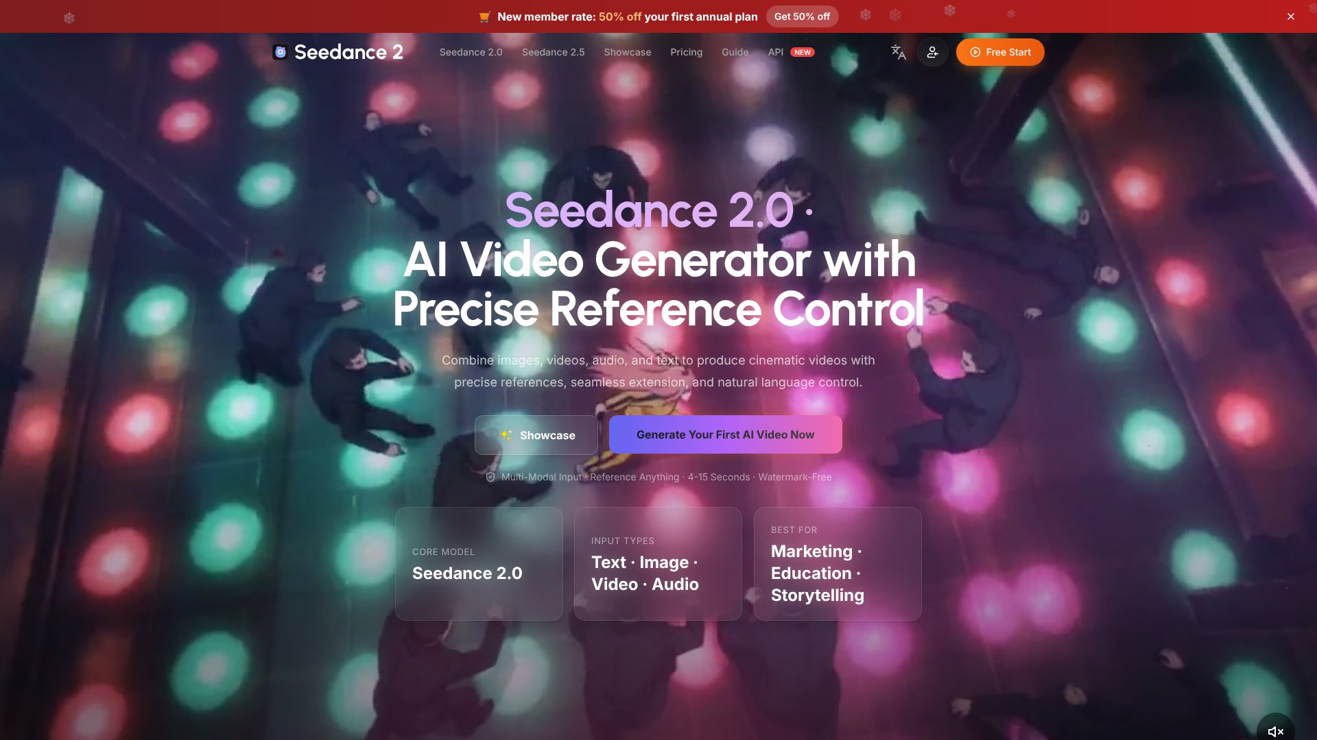 Seedance2AI screenshot