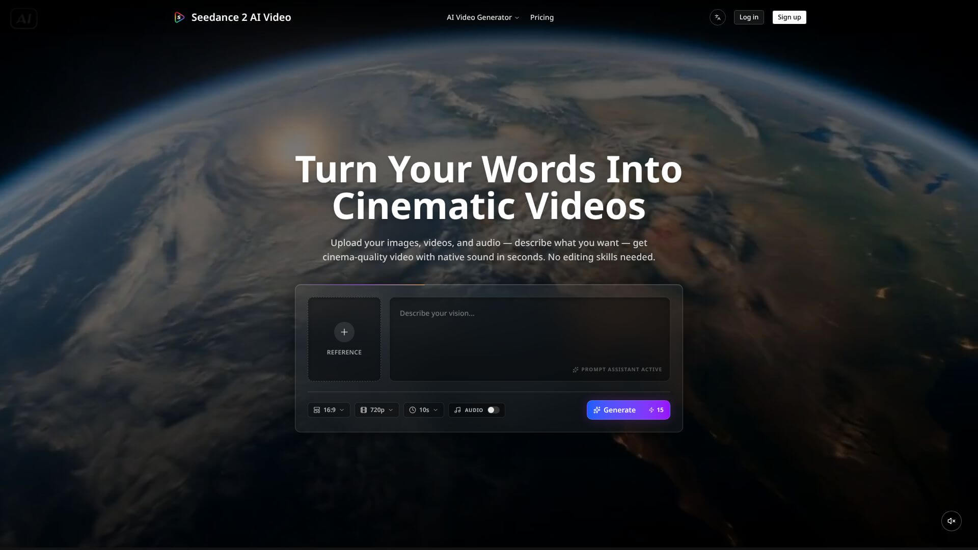 Seedance2AIVideo screenshot