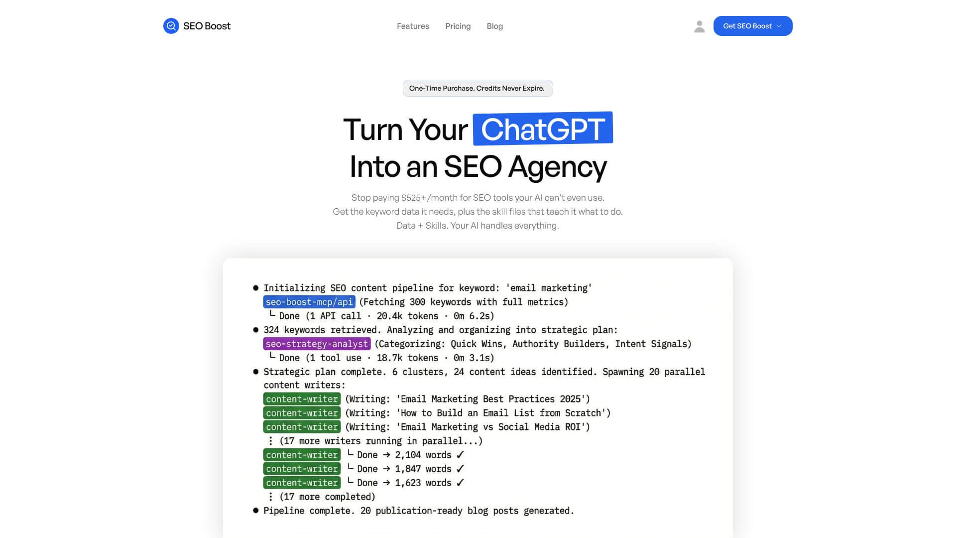 SEO Boost screenshot