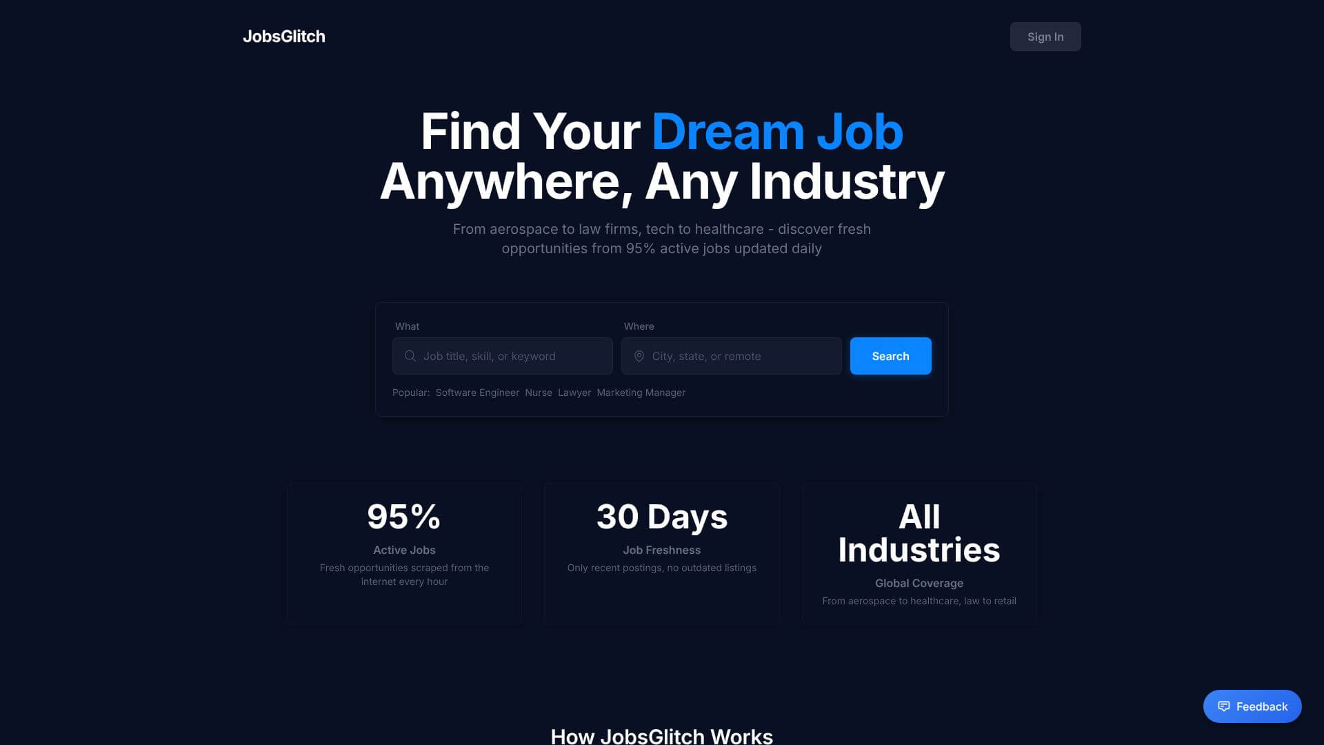 Shatter the Job Matrix – Jobsglitch screenshot