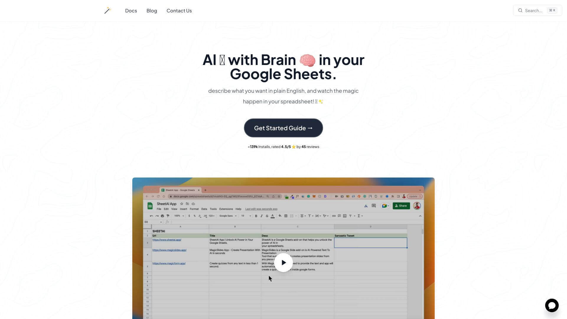 Sheet+ screenshot