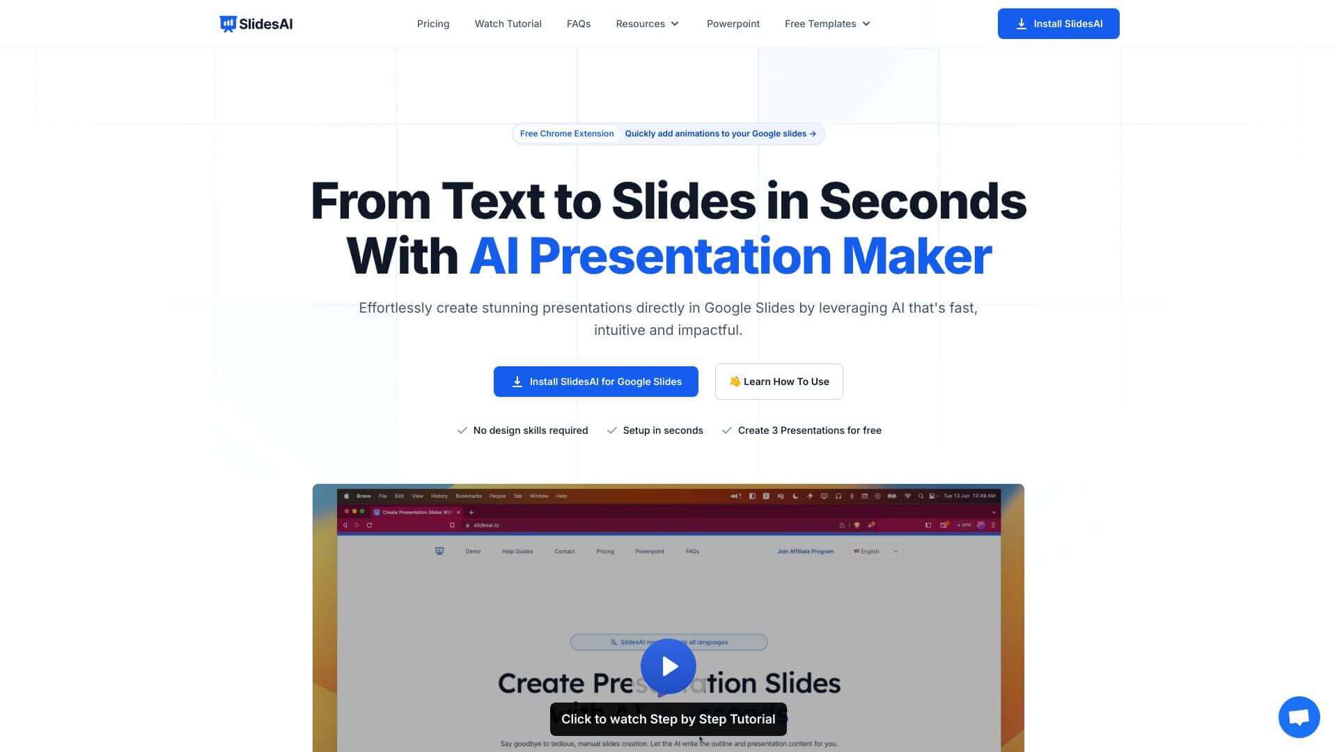 Slides AI screenshot