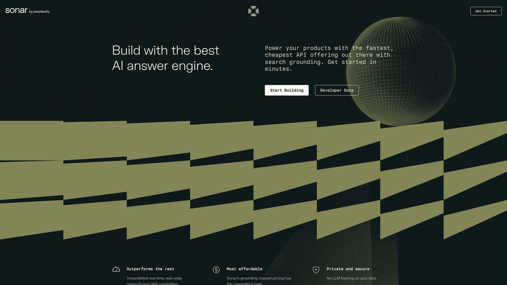 Sonar by Perplexity screenshot
