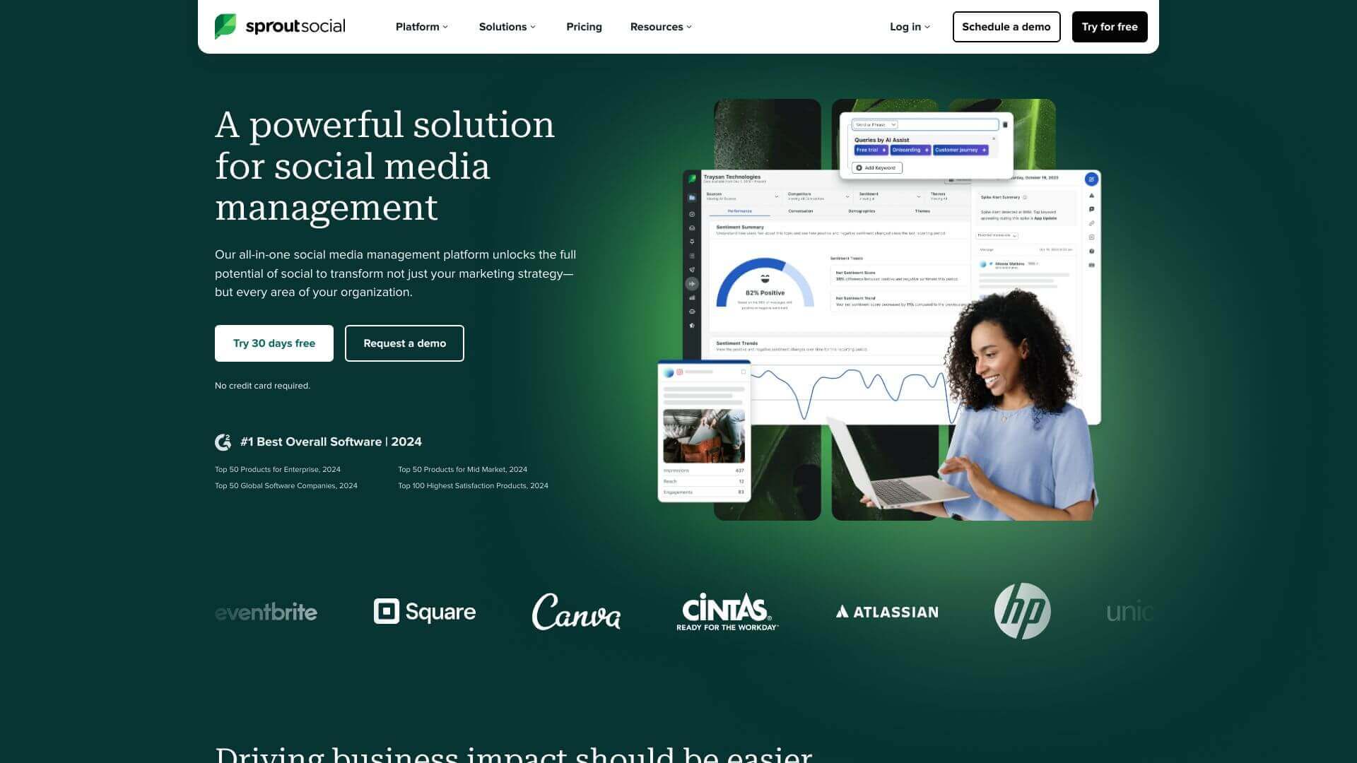 Sprout Social screenshot
