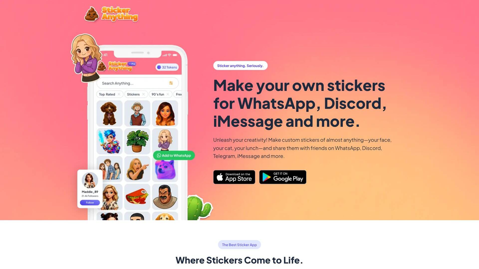Sticker Anything screenshot