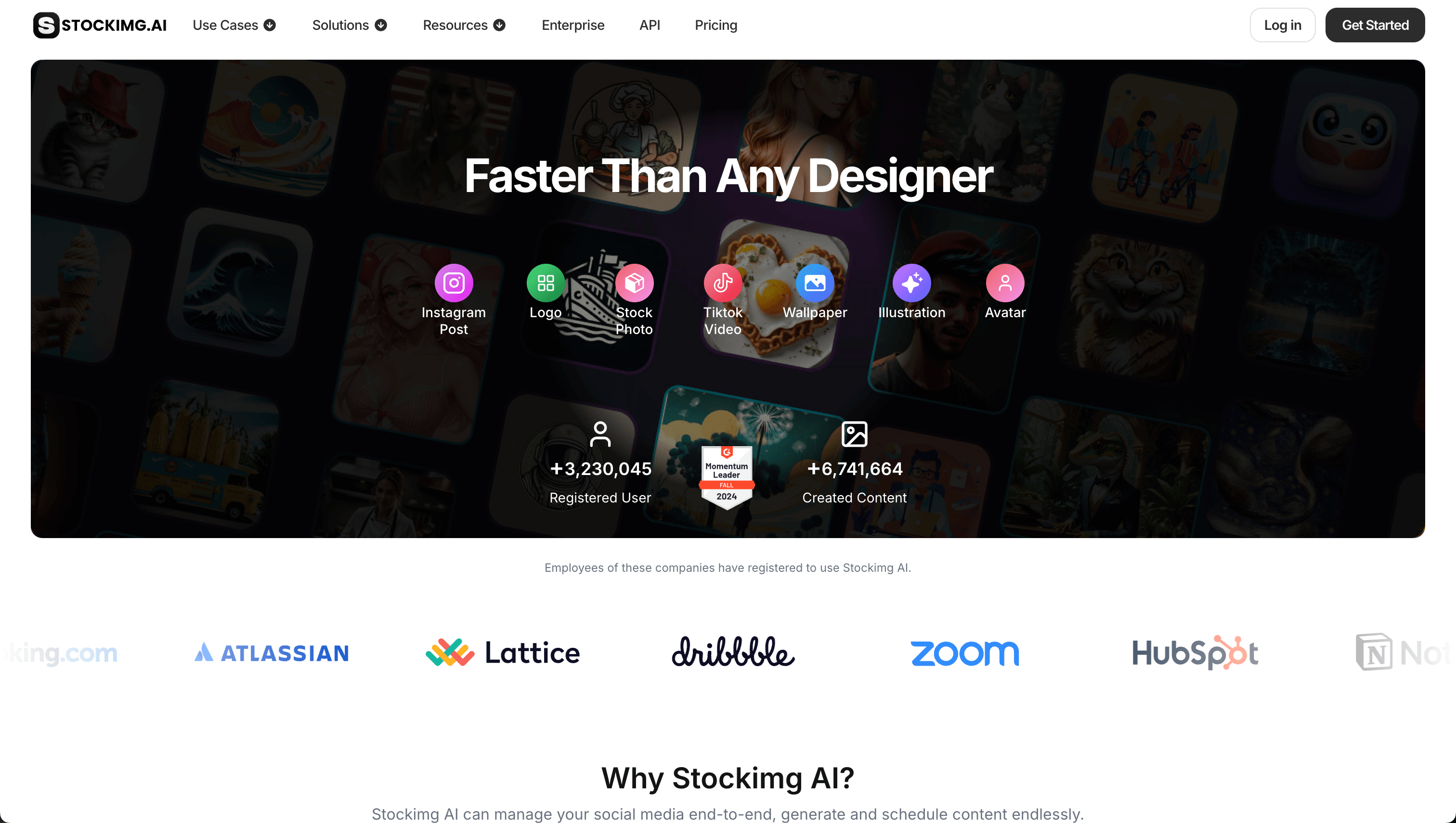 Stockimg AI screenshot