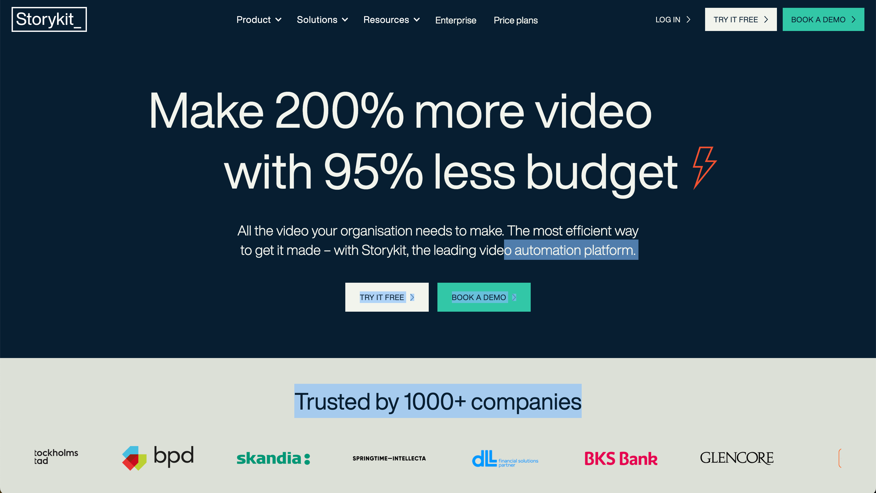 Storykit screenshot