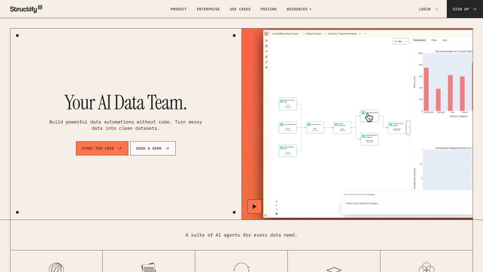 Structify screenshot