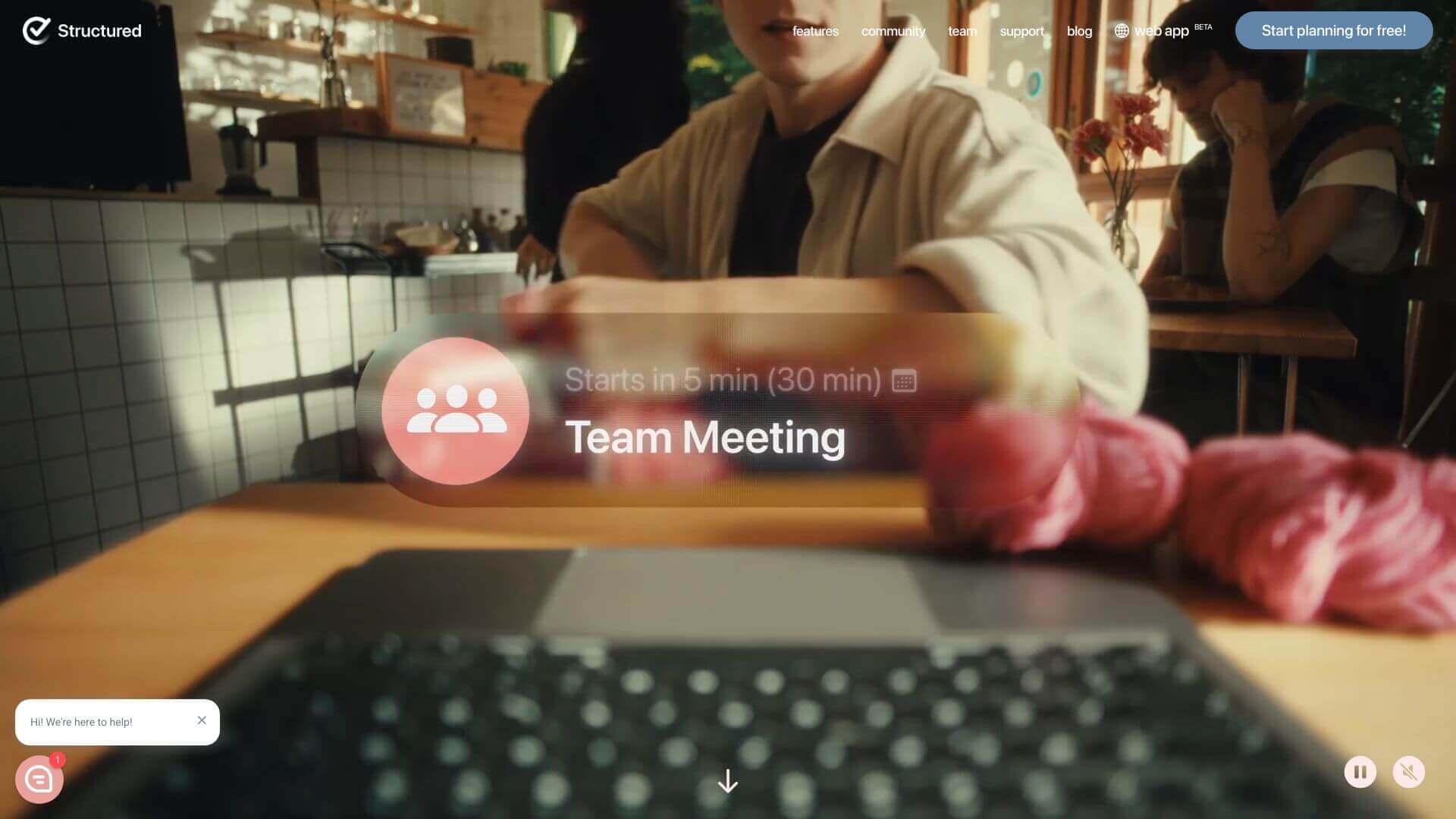 Structured screenshot