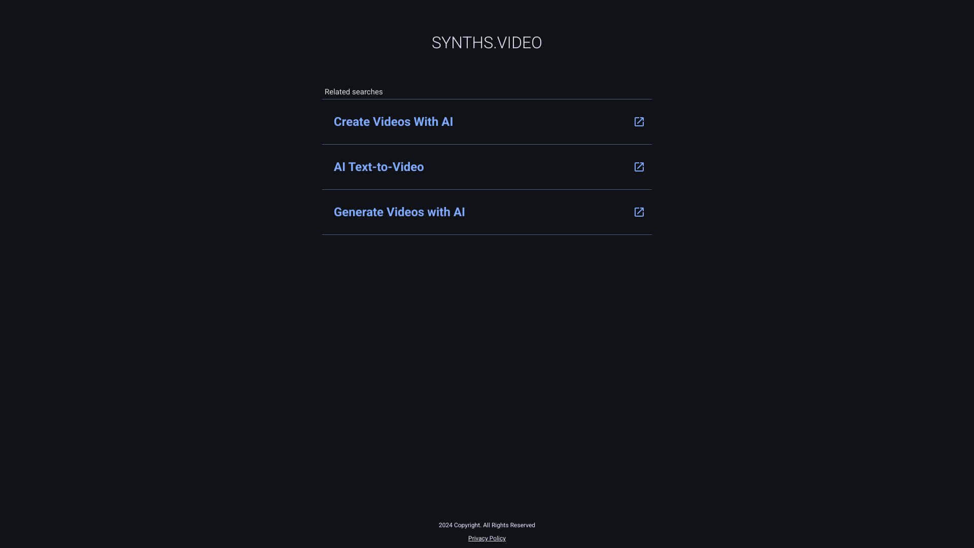 Synths Video screenshot