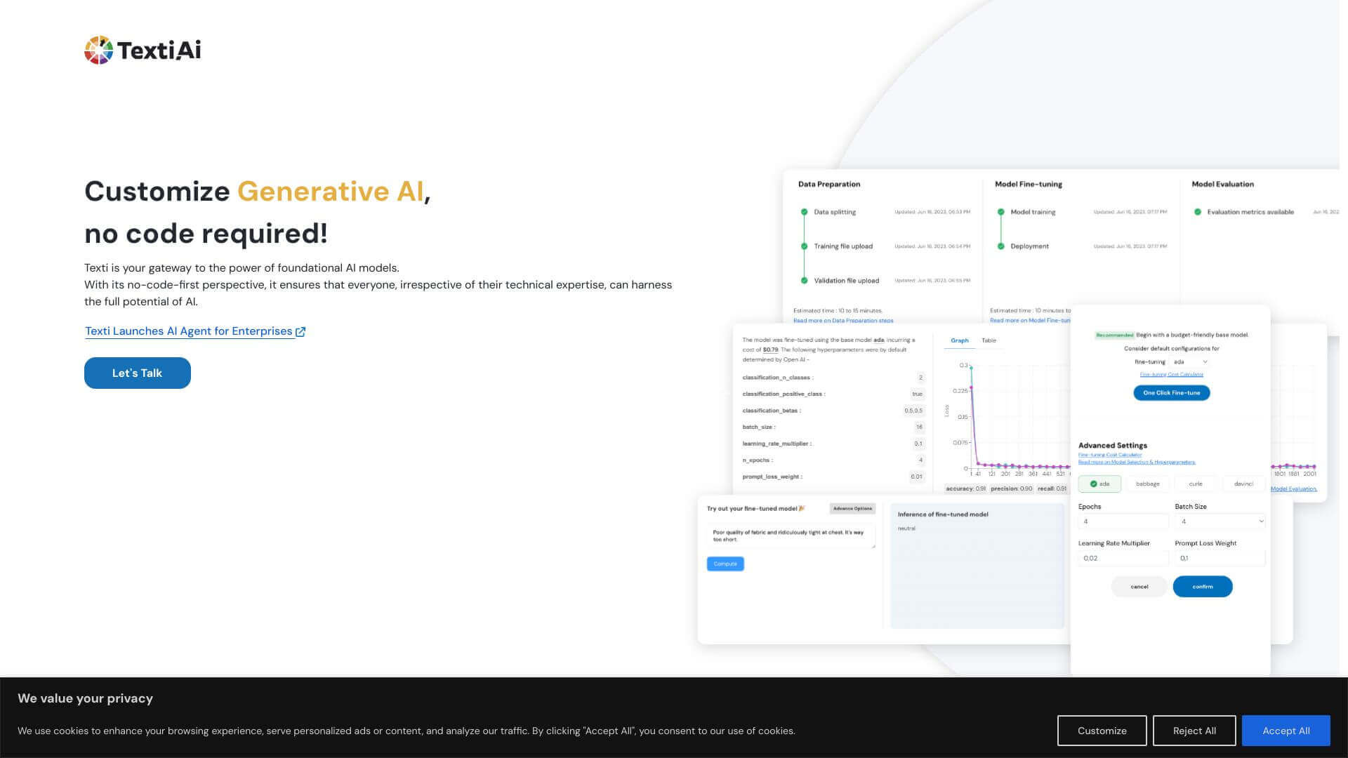 Texti screenshot