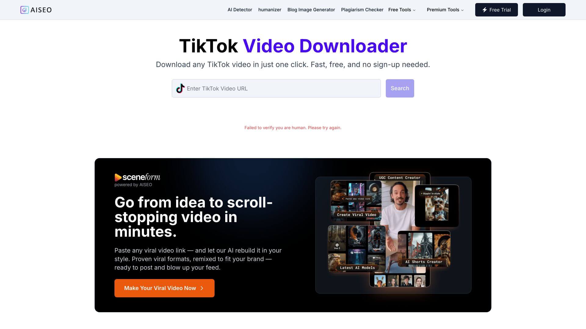 Tiktok Video Downloader screenshot