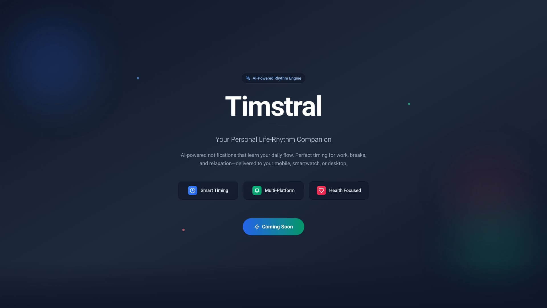 Timstral screenshot