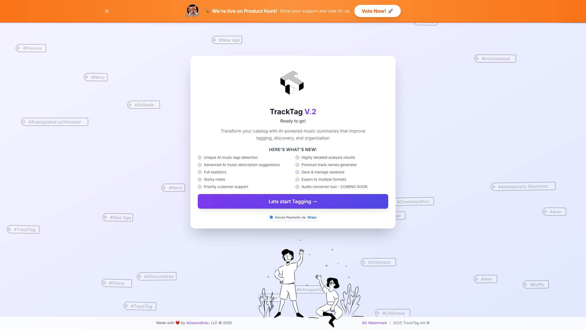 TrackTag screenshot