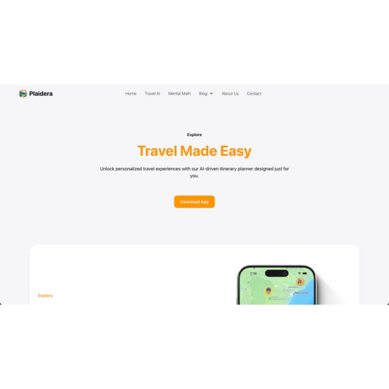 Travel AI by Plaidera screenshot