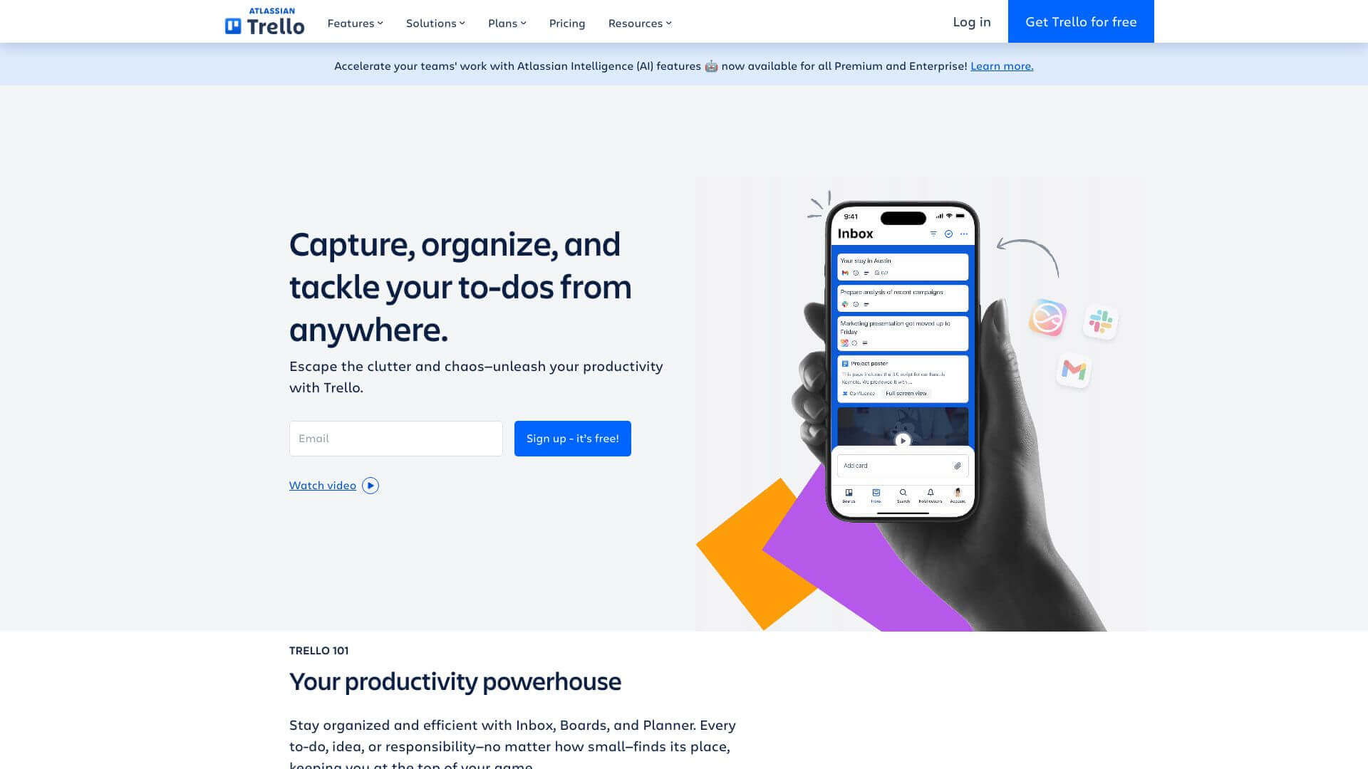 Trello screenshot