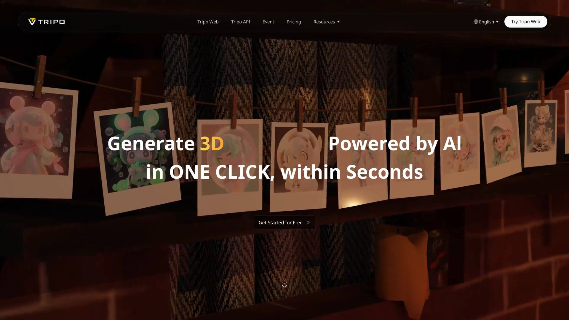 Tripo screenshot