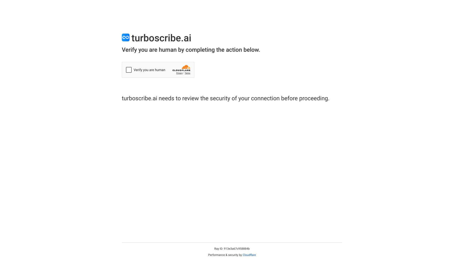 TurboScribe screenshot