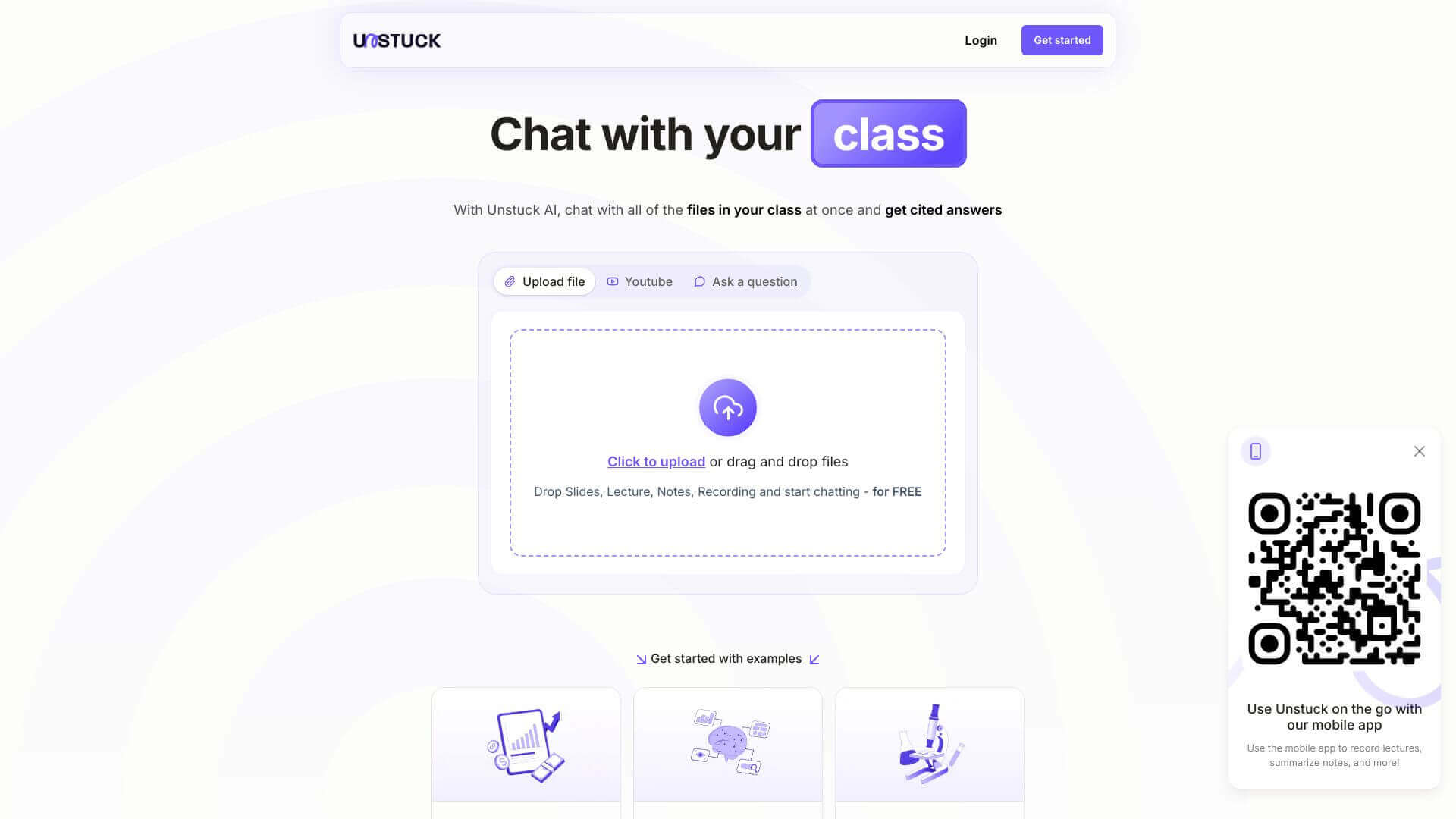 Unstuck AI screenshot