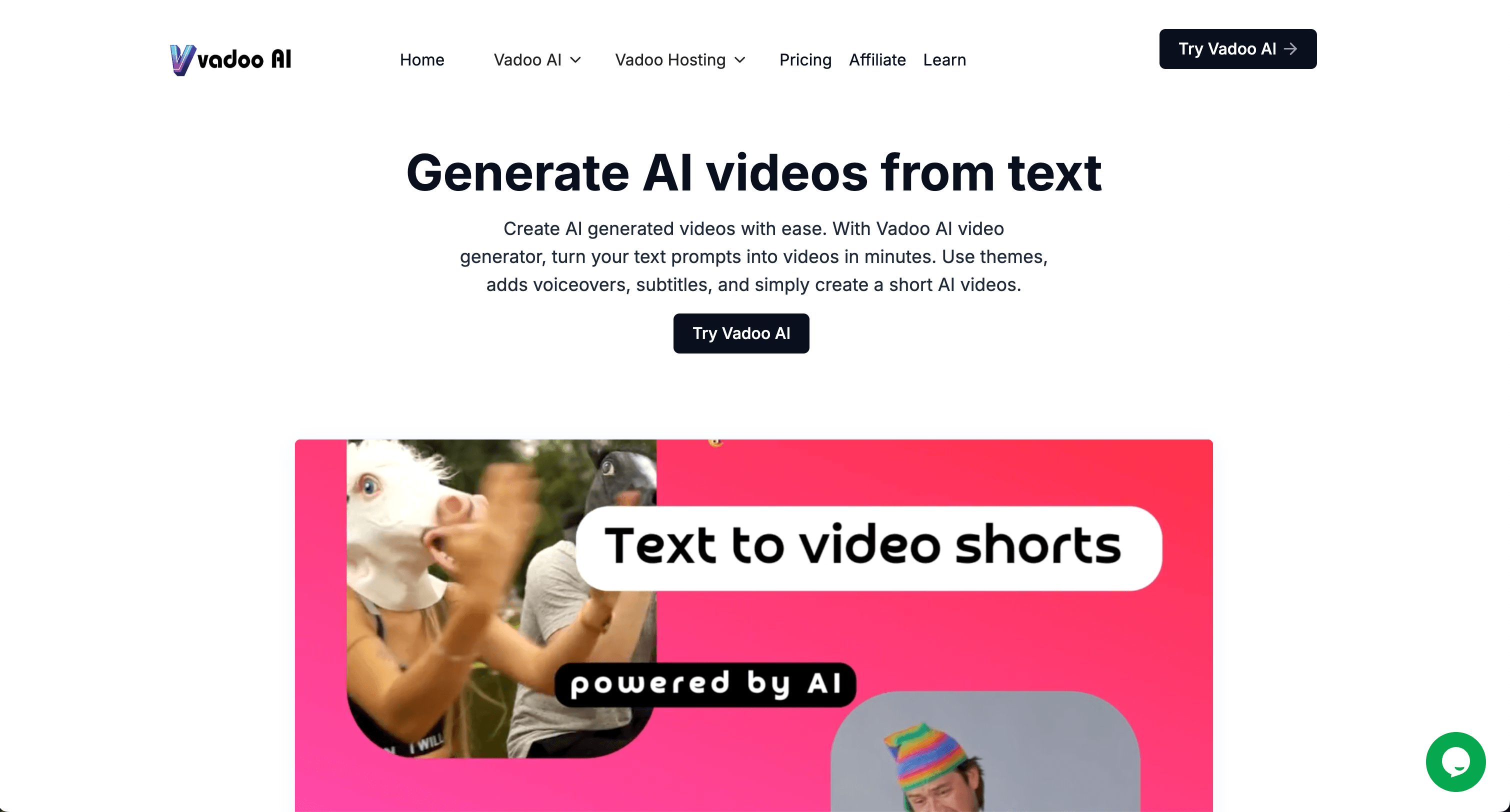 Vadoo AI screenshot